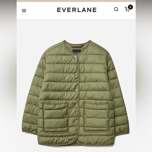 Everlane Jackets & Coats Everlane Quilted Channel Liner Poshmark